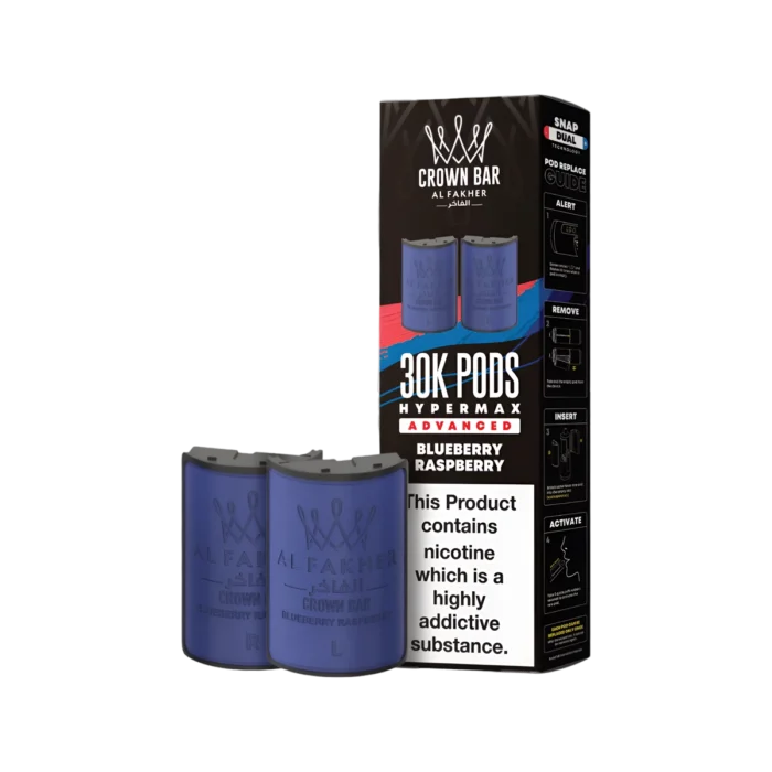 Blueberry Raspberry-Al Fakher 30K Hypermax Refill Pods