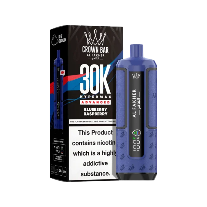 Blueberry Raspberry-Al Fakher Hypermax 30K Prefilled Vape Kit