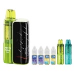 Blueberry Red Raspberry-Blueberry Pomegranate Ice2-JNR P4 Stellarc 100K Vape Kit