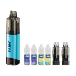 Blueberry Red Raspberry-Blueberry Pomegranate Ice2-JNR P5 GlassRock 100K Vape Kit