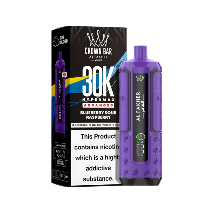 Blueberry Sour Raspberry-Al Fakher Hypermax 30K Prefilled Vape Kit