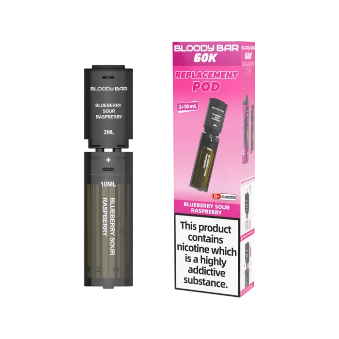 Blueberry Sour Raspberry-Bloody Bar 60K Replacement Pod