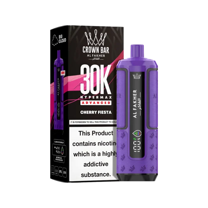 Cherry Fiesta-Al Fakher Hypermax 30K Prefilled Vape Kit