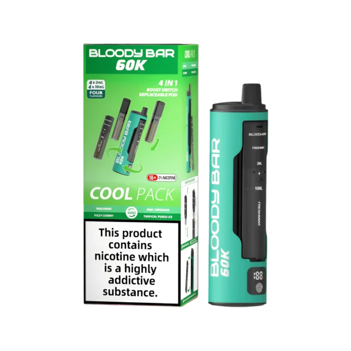 Cool Pack-Bloody Bar 60K Prefilled Vape Kit