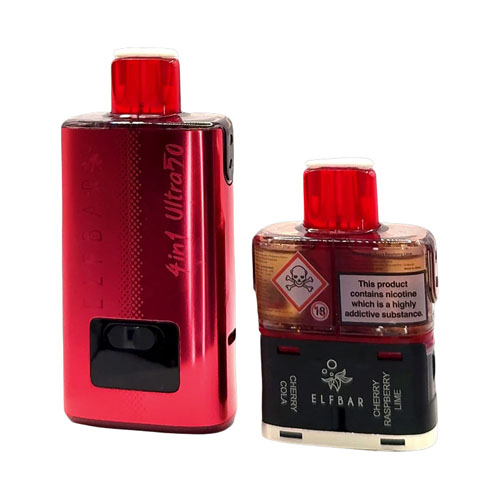 Elf Bar 4in1 Ultra50 Vape Kit - 360 view 2