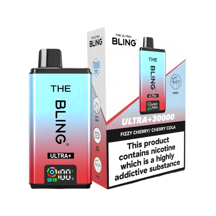 Fizzy Cherry-Cherry Cola-THE BLING ULTRA PLUS 30K PREFILLED VAPE KIT