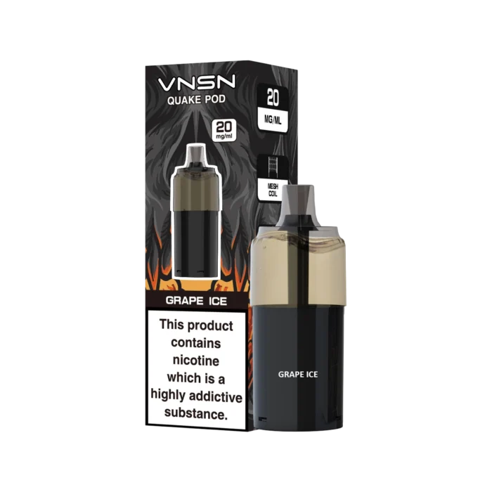 GRAPE ICE-VNSN Quake 10000 Pod Refill Containers