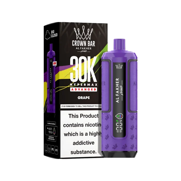 Grape-Al Fakher Hypermax 30K Prefilled Vape Kit