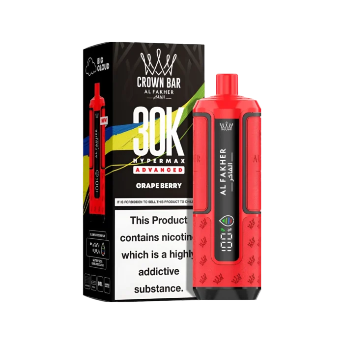 Grape Berry-Al Fakher Hypermax 30K Prefilled Vape Kit