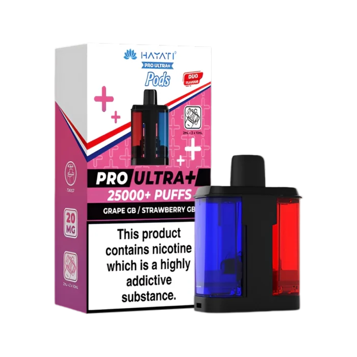 Grape GB-Strawberry GB-hayati-pro-ultra-plus-25k-prefilled-pod-refill