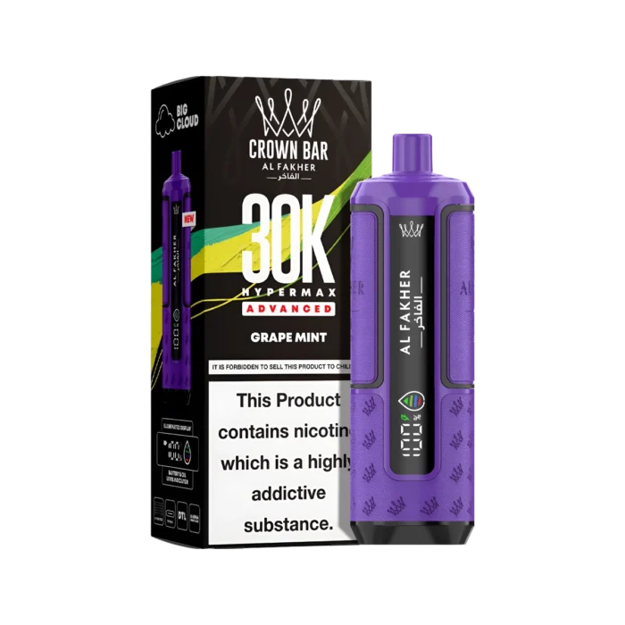 Grape Mint-Al Fakher Hypermax 30K Prefilled Vape Kit
