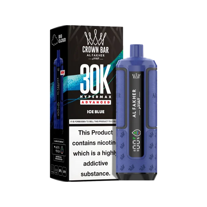 Ice Blue-Al Fakher Hypermax 30K Prefilled Vape Kit