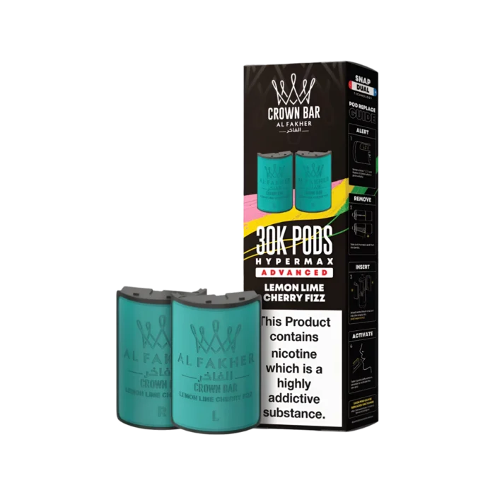 Lemon Lime Cherry Fizz-Al Fakher 30K Hypermax Refill Pods