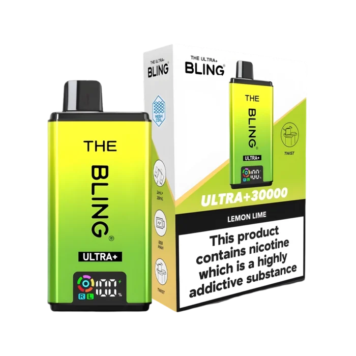 Lemon Lime-THE BLING ULTRA PLUS 30K PREFILLED VAPE KIT