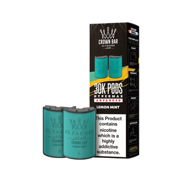 Lemon Mint-Al Fakher 30K Hypermax Refill Pods