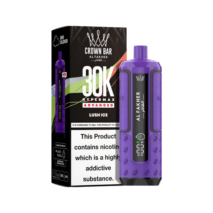 Lush Ice-Al Fakher Hypermax 30K Prefilled Vape Kit