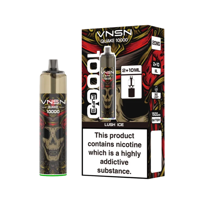 Lush Ice-VNSN Quake 10K Vape Kit