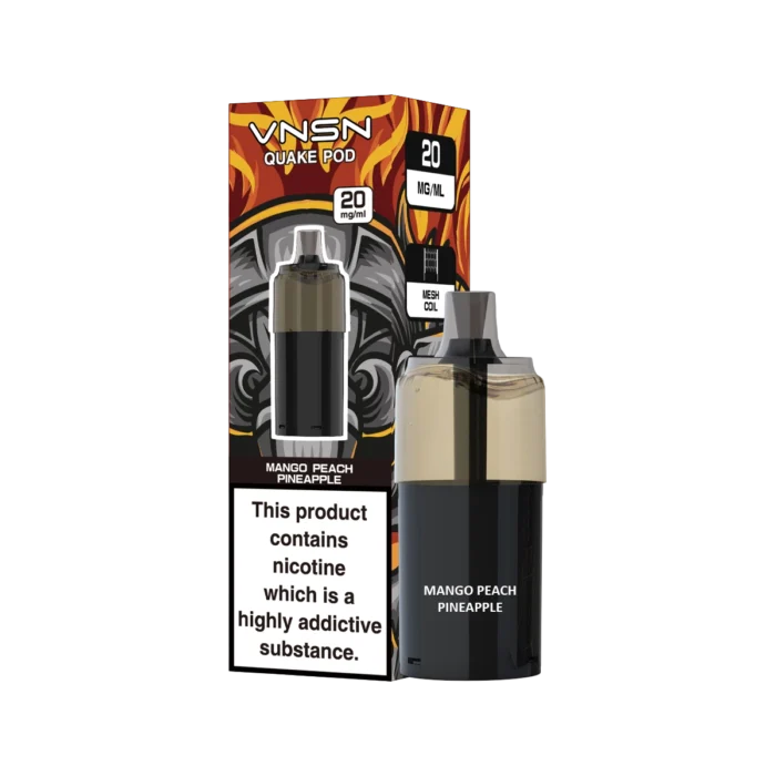Mango Peach Pineapple-VNSN Quake 10000 Pod Refill Containers