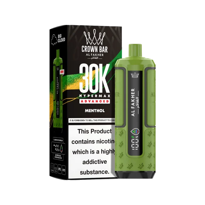 Menthol-Al Fakher Hypermax 30K Prefilled Vape Kit