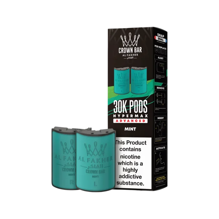 Mint-Al Fakher 30K Hypermax Refill Pods