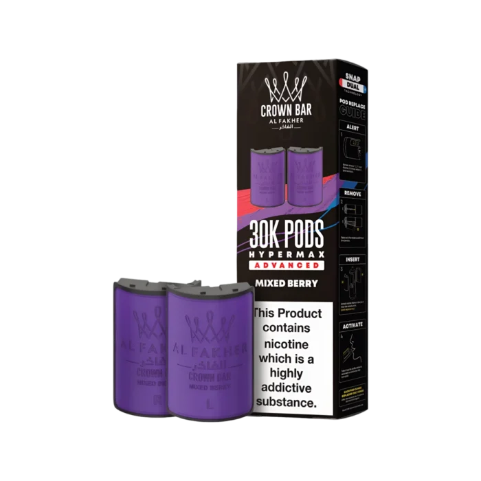 Mixed Berry-Al Fakher 30K Hypermax Refill Pods