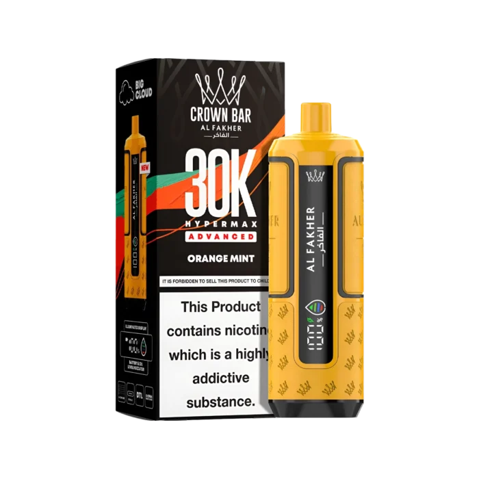 Orange Mint-Al Fakher Hypermax 30K Prefilled Vape Kit