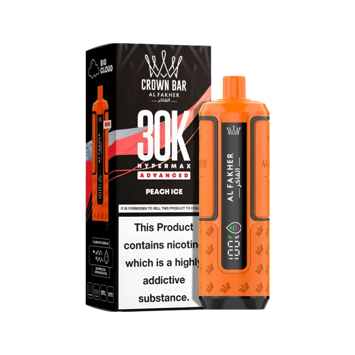 Peach Ice-Al Fakher Hypermax 30K Prefilled Vape Kit