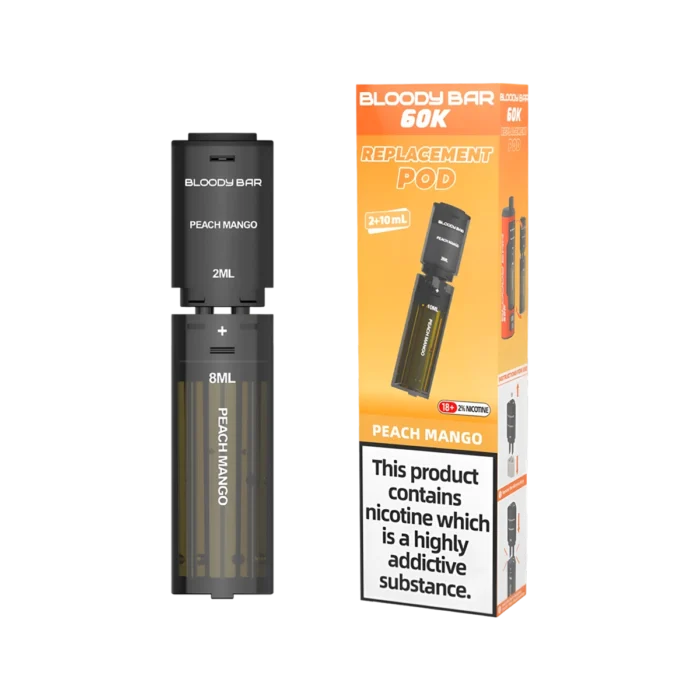 Peach Mango-Bloody Bar 60K Replacement Pod