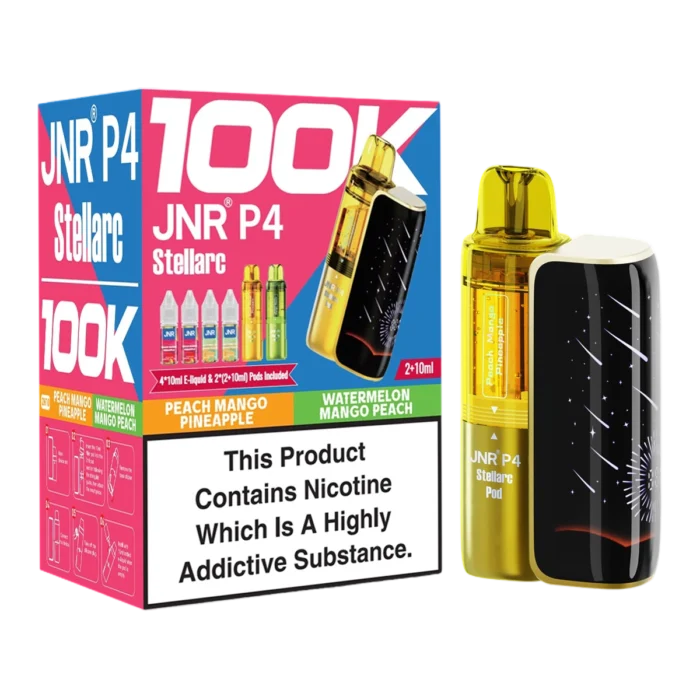 Peach Mango Pineapple-Watermelon Mango Peach-JNR P4 Stellarc 100K Vape Kit
