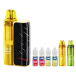 Peach Mango Pineapple-Watermelon Mango Peach2-JNR P4 Stellarc 100K Vape Kit