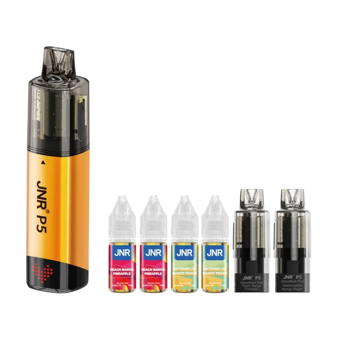 Peach Mango Pineapple-Watermelon Mango Peach2-JNR P5 GlassRock 100K Vape Kit
