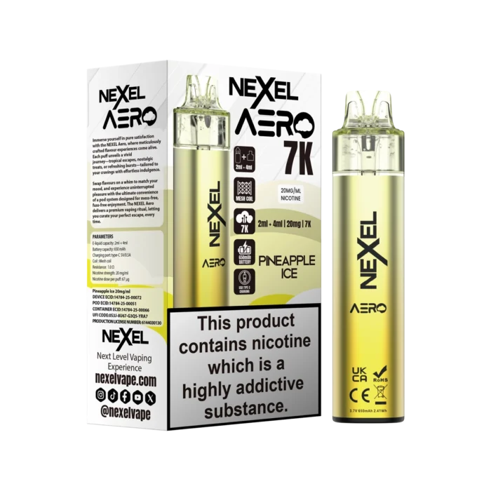 Pineapple Ice-Nexel Aero 7K Vape Kit