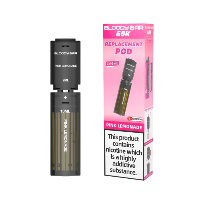 Pink Lemonade-Bloody Bar 60K Replacement Pod