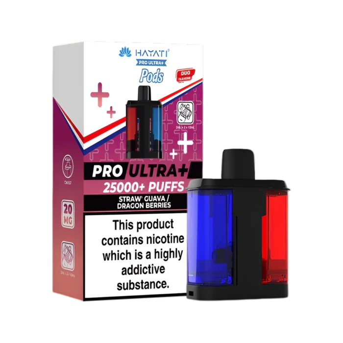 Straw Guava-Dragon Berries-hayati-pro-ultra-plus-25k-prefilled-pod-refill