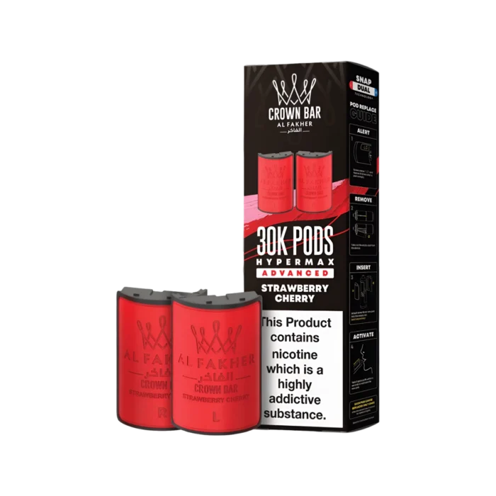 Strawberry Cherry-Al Fakher 30K Hypermax Refill Pods