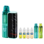 Strawberry Kiwi-Peach Berry2-JNR P4 Stellarc 100K Vape Kit