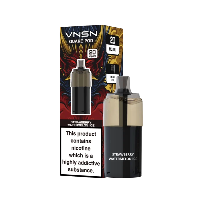 Strawberry Watermelon Ice-VNSN Quake 10000 Pod Refill Containers