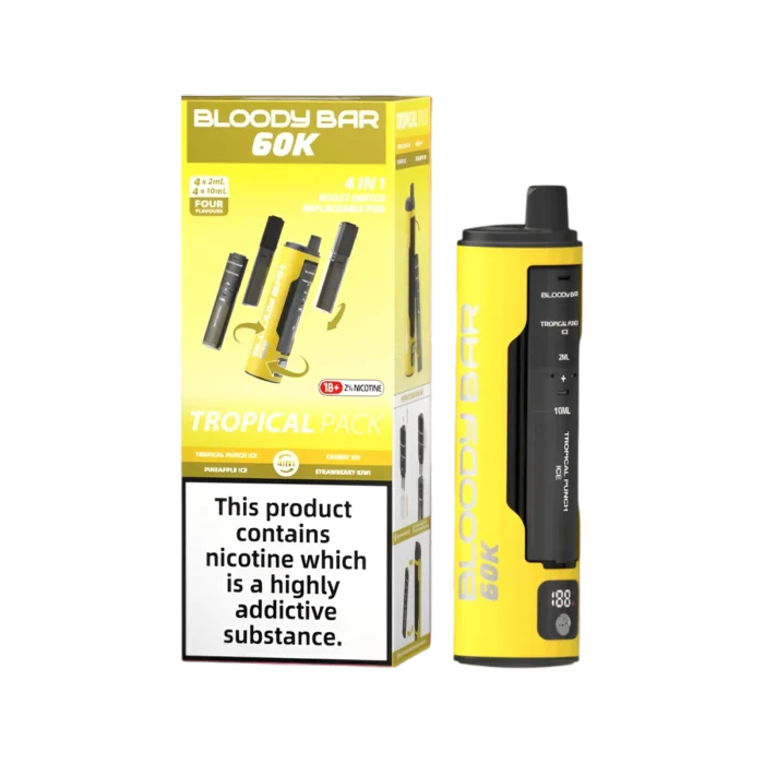 Tropical Pack-Bloody Bar 60K Prefilled Vape Kit