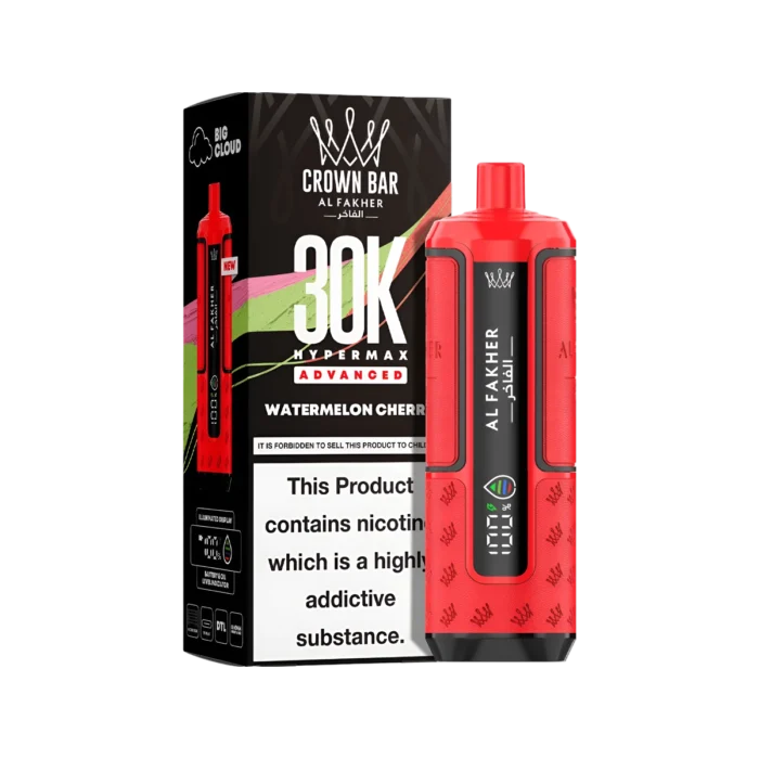 Watermelon Cherry-Al Fakher Hypermax 30K Prefilled Vape Kit