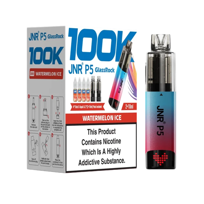 Watermelon Ice-JNR P5 GlassRock 100K Vape Kit