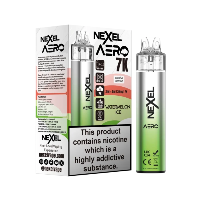 Watermelon Ice-Nexel Aero 7K Vape Kit