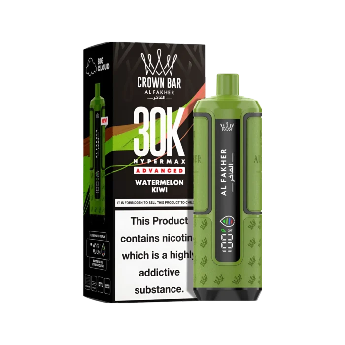 Watermelon Kiwi-Al Fakher Hypermax 30K Prefilled Vape Kit