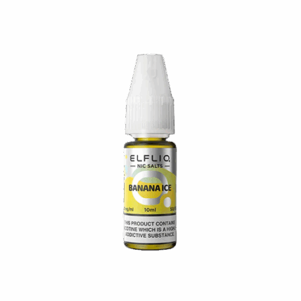 Banana Ice Elfliq by Elf Bar – 10ml Nic Salt E-liquid