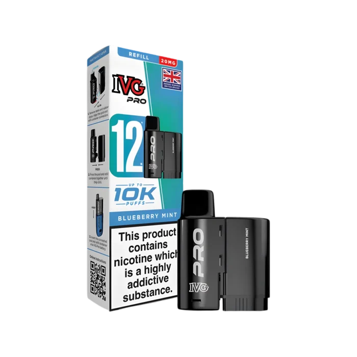 Blueberry Mint - IVG PRO 12 Refill Pod
