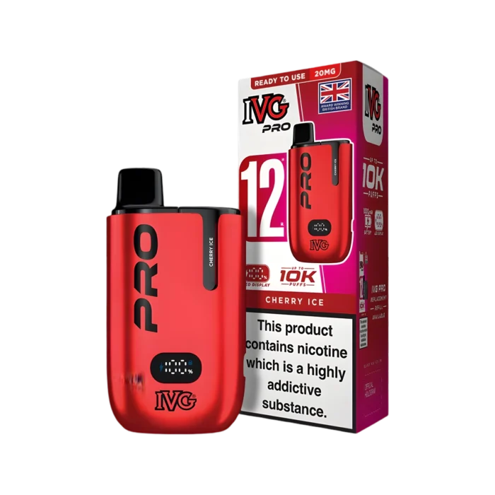 Cherry Ice-IVG Pro 12 Vape Kit