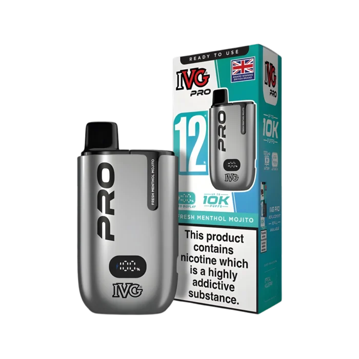 Fresh Menthol Mojito-IVG Pro 12 Vape Kit