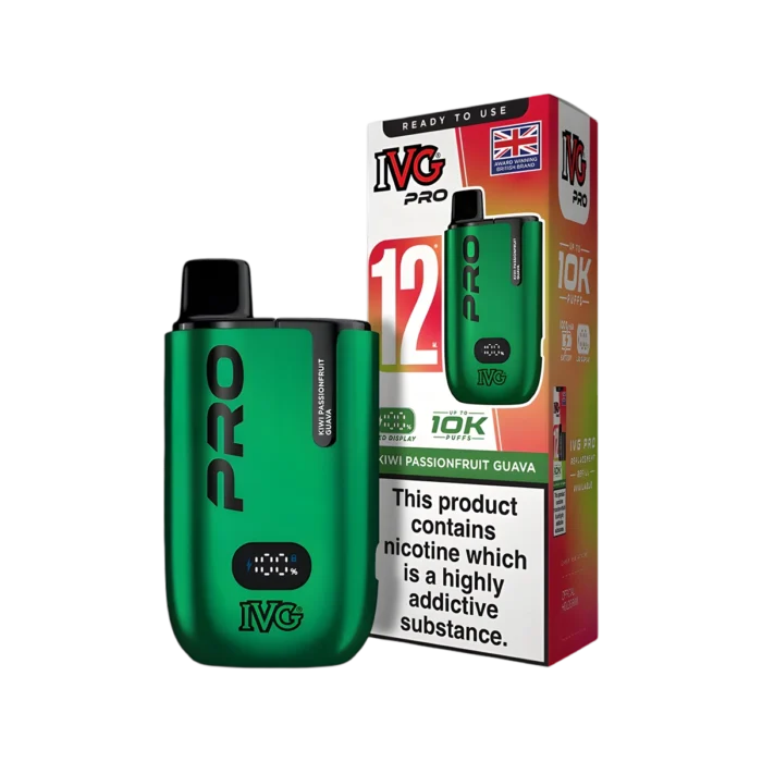 Kiwi Passionfruit Guava-IVG Pro 12 Vape Kit