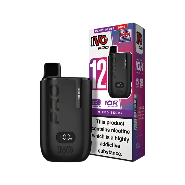 Mixed Berry-IVG Pro 12 Vape Kit