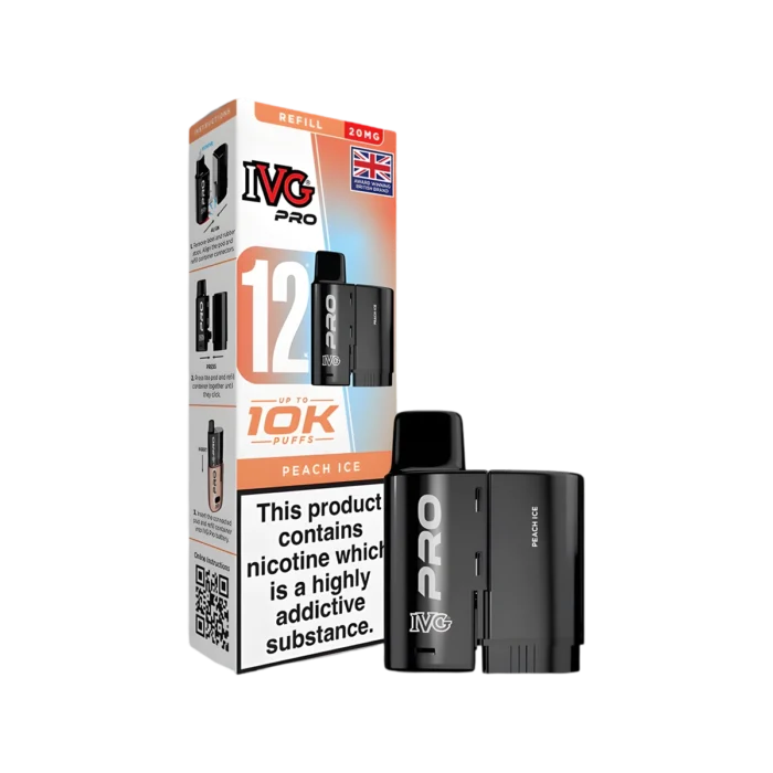 Peach Ice - IVG PRO 12 Refill Pod