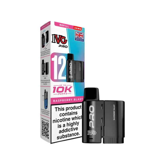 Raspberry Blast - IVG PRO 12 Refill Pod